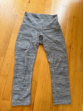 lululemon athletica Gray Marled Leggings